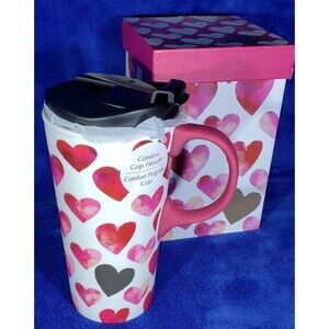 Cypress Refresh ~The Perfect Cup Ceramic Travel Mug 17oz Heartful Love